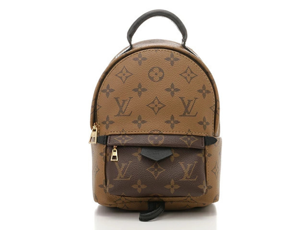 LOUIS VUITTON Bag Backpack Palm Springs Mono Reverse